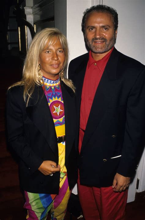 donatella versace 1990|early photos of donatella versace.